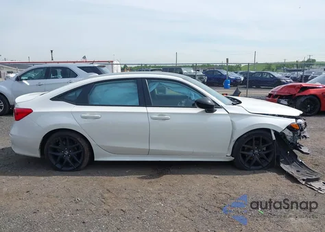 2024 Honda Civic Sport из США, поврежденный, VIN 2HGFE2F54RH520738